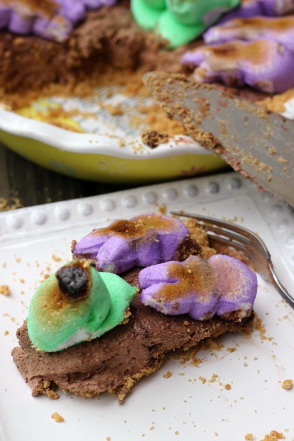 Peeps S’Mores Pudding Pie