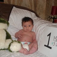 Mason Turned 1 Month Today!!