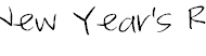 2012 Goals