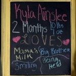 Kyla: 2 Months