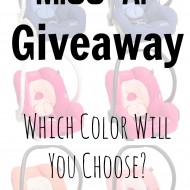 Maxi Cosi Mico AP #Giveaway