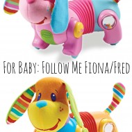 Holiday Gift Guide For Baby: Follow Me Fiona (or Fred) #Giveaway