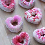 Valentine’s Day Hazelnut Doughnuts