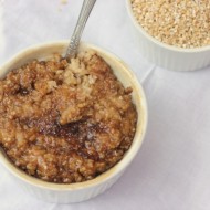 Salted Caramel Steel Cut Oatmeal + Giveaway