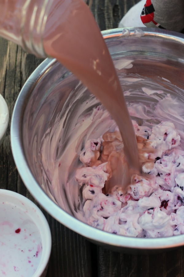 Add the tru moo chocolate