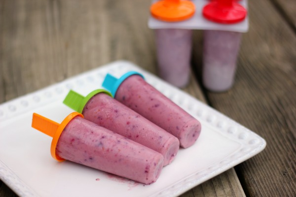 Berry Chocolate Ice Pops