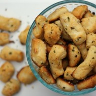 Garlic Parmesan Pretzel Bites