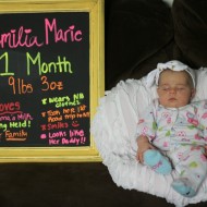 Emilia’s 1 Month Old
