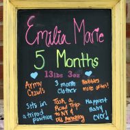 Emilia is 5 Months