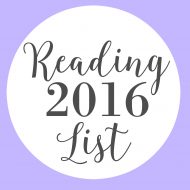 2016 Reading List