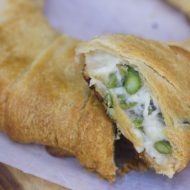 Cheesy Asparagus Crescent Ring