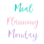 Weekly Meal Plan: 10/23